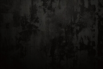 Fototapeta premium Old wall texture cement dark black gray background abstract grey color design are light with white gradient background.