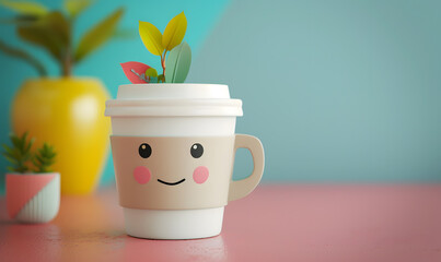 Pictures of coffee and coffee beans, coffee plants