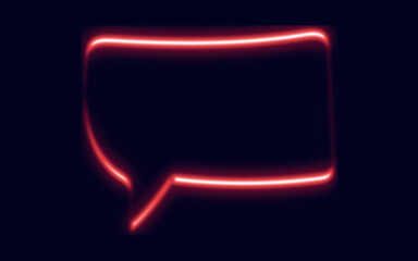 chat. chat bubbles. message. write a message. neon. neon chat. vector. blur. the glow.