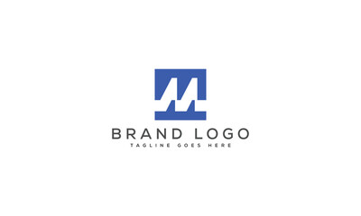 letter M logo design vector template design for brand.