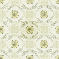   Green Happy Chef seamless pattern,Background,Perfect for fabric,
