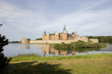  Kalmar Castle is located where Kalmar's harbor was located in the Middle Ages and has played a decisive role in Sweden's history ever since the construction of the castle began at the 12th century

