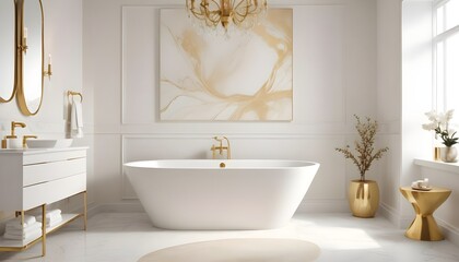 Photo interior modern design room 3d illustration