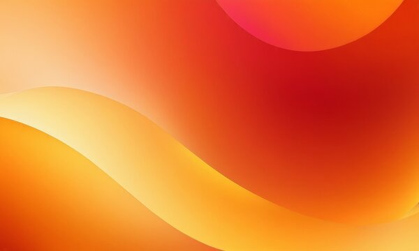 vibrant abstract background features gradient warm hues, transitioning from deep orange at the top to bright