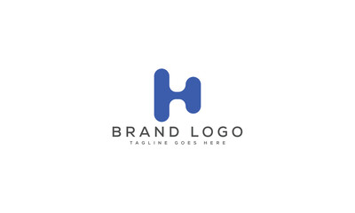 Obraz premium letter H logo design vector template design for brand.