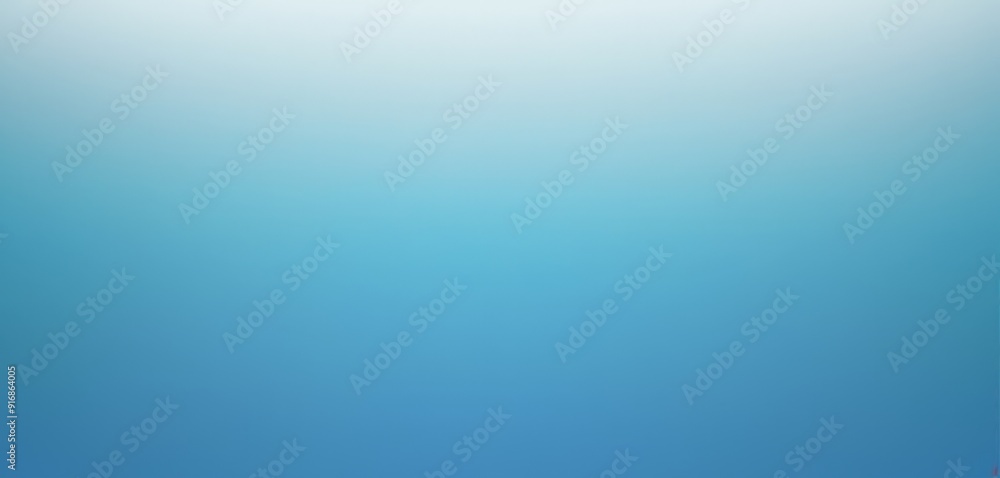 Poster gradient background transitions from light blue at the top to darker blue at the bottom, creating se