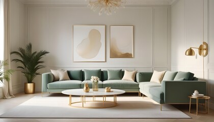 Photo interior modern design room 3d illustration