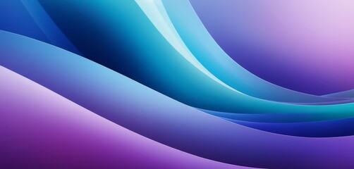 Obraz premium close-up view abstract blue and purple waves, with gradient effect transitioning from blue to purple.