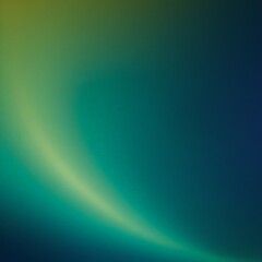 Fototapeta premium gradient background transitions from green to blue, with subtle gradient effect and curved line adding depth