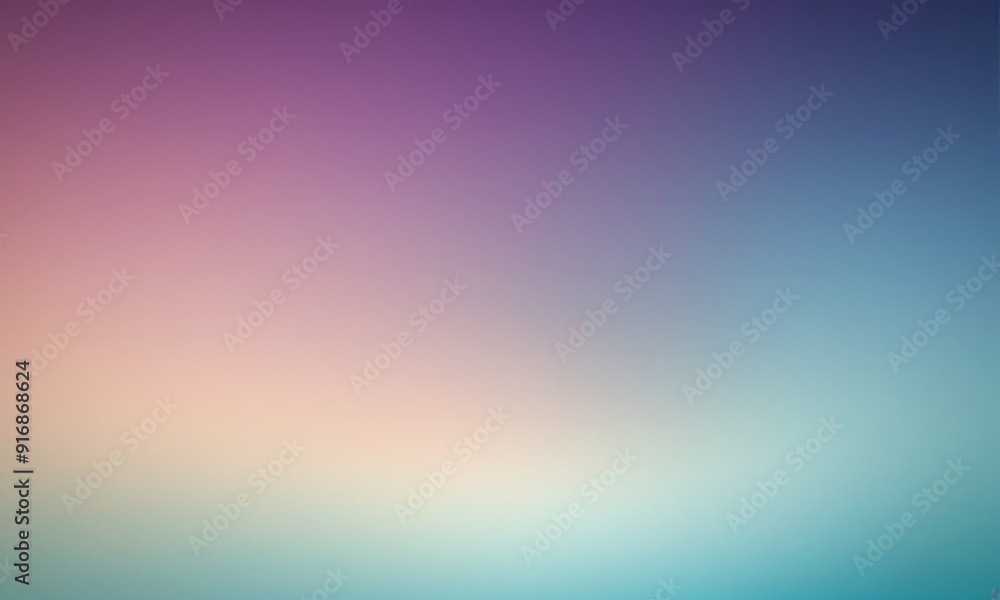Poster gradient background transitions from pink to purple and blue, with subtle gradient effect.