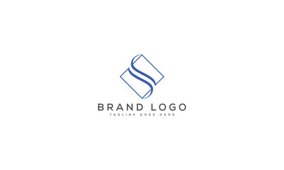 letter SS logo design vector template design for brand.