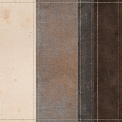 Fototapeta premium Scrapbook artistic paper. Classic stitched background