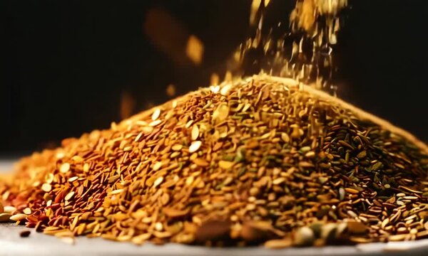 Close-up of colorful spices