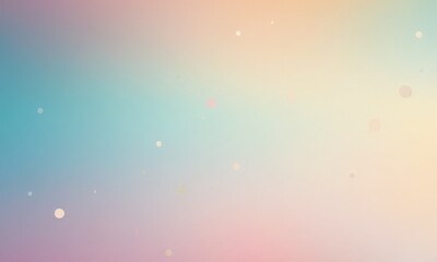 Fototapeta premium gradient background with gradient blue, pink, and yellow, featuring scattered white dots and few small pink