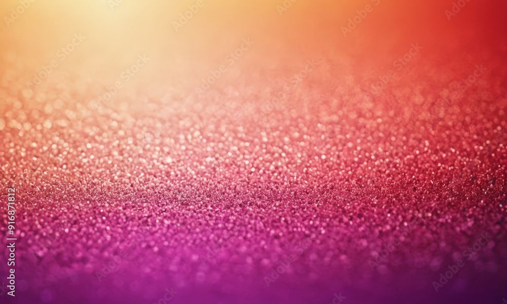 Poster gradient background with gradient warm hues, transitioning from yellow to orange and pink, with text
