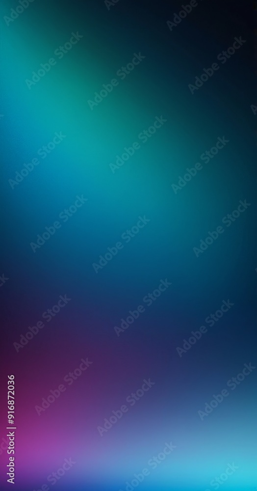 Poster gradient background transitions from blue to purple, with gradient effect that transitions smoothly 