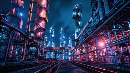 Obraz premium High-tech solutions for industrial challenges