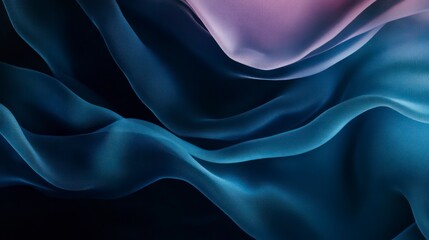 Obraz premium dark silk wavy wallpaper background