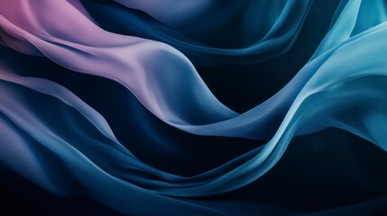 Obraz premium light satin waves abstract wallpaper background