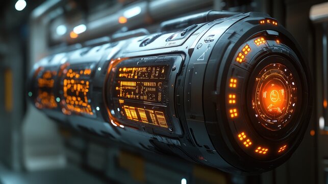 High-tech security system with innovative technology and advanced features