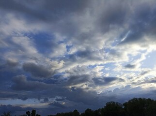 Fototapeta premium clouds in the sky