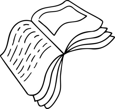 recommend clip art: Hand drawn line art copybook illustration