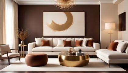 Photo interior modern design room 3d illustration