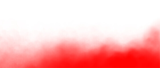 Realistic red fog in slow motion, atmospheric red smoke rising slowly, high-quality PNG, dynamic fume effect