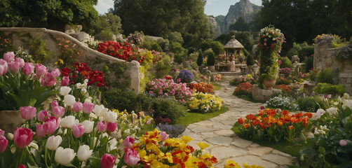 Obraz premium Giant's Garden.