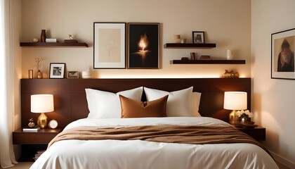 Photo interior modern design room 3d illustration