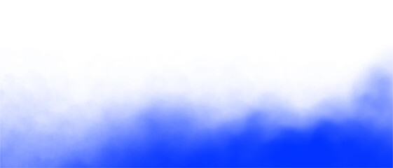 Abstract blue smoke and fog on a transparent background. Isolated blue mist effect, ethereal blue haze, artistic smoke texture, dynamic green vapor