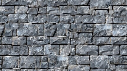 Fototapeta premium gray brick stone wall seamless texture background