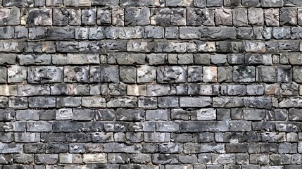 Fototapeta premium gray brick stone wall seamless texture background