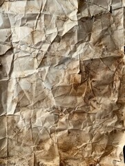 old paper grungy and wrinkled texture background