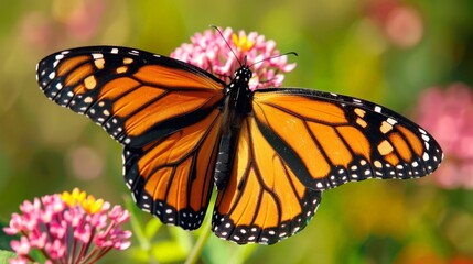 Fototapeta premium Describe the seasonal behavior of butterflies. How do butterflies adapt to changing seasons and prepare for winter or periods of dormancy
