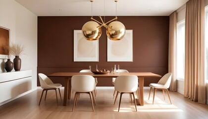 Fototapeta premium Photo interior modern design room 3d illustration