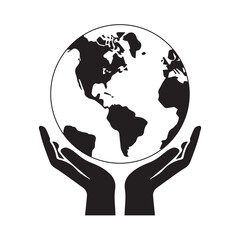 Humanitarian Icons for World Humanitarian Day With White Background