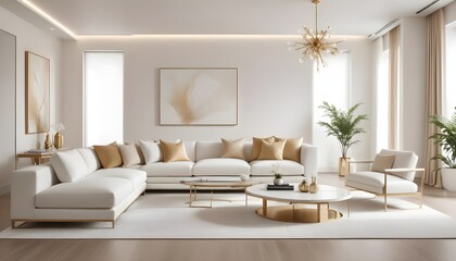 Photo interior modern design room 3d illustration