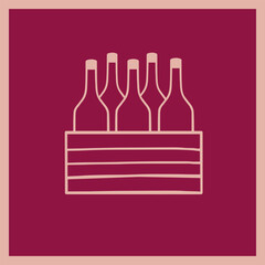 A curated wine set displayed with love, perfect for gatherings or celebrations