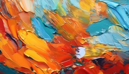 abstract oil paint texture on canvas background