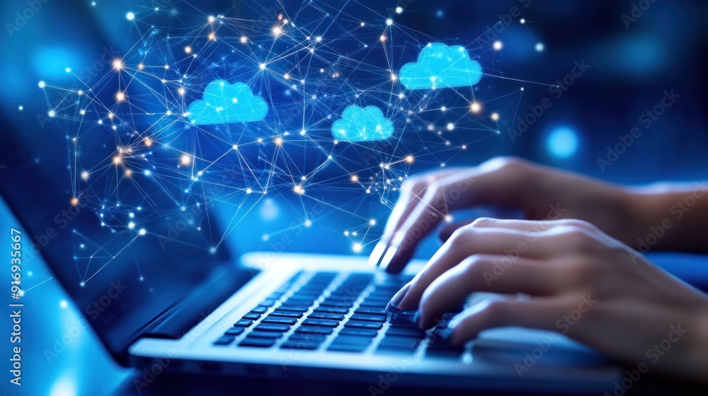 Poster cloud computing and connectivity
