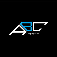 ABC logo design, ABC simple and modern logo. ABC luxurious alphabet design