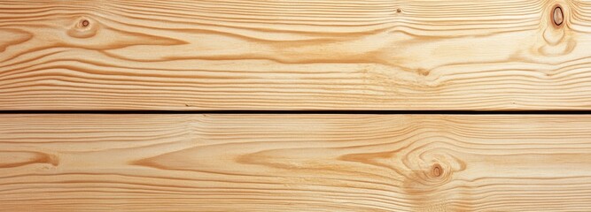 Fototapeta premium A beautiful pine wood background in light tones, showcasing natural texture with grain and knots, ideal for product design..