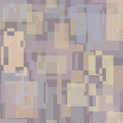 Geometric texture multicolored abstract seamless pattern.