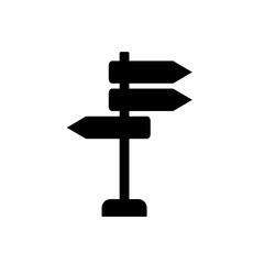 Signpost Icon vector design symbol illustration