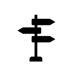 Signpost Icon vector design symbol illustration