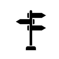 Signpost Icon vector design symbol illustration