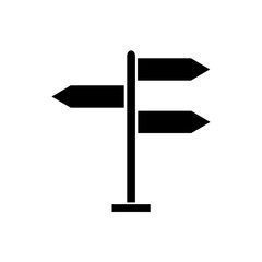 Signpost Icon vector design symbol illustration