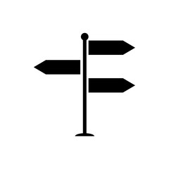 Signpost Icon vector design symbol illustration