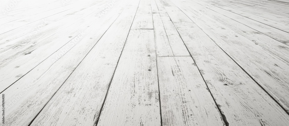Aufkleber white wood flooring background with an abstract vintage texture. with copy space image. place for ad